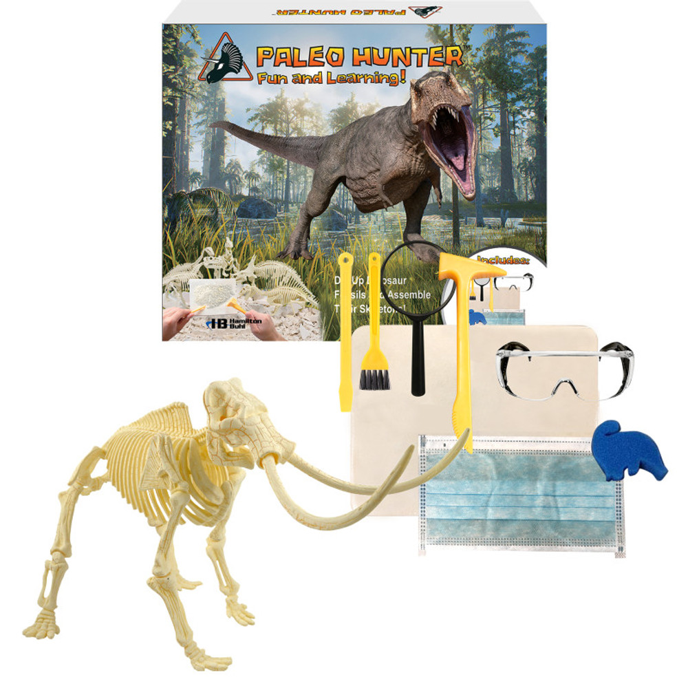 HAMILTON ELECTRONICS VCOM HamiltonBuhl® Paleo Hunter™ Dig Kit for STEAM Education - Mammoth Rex