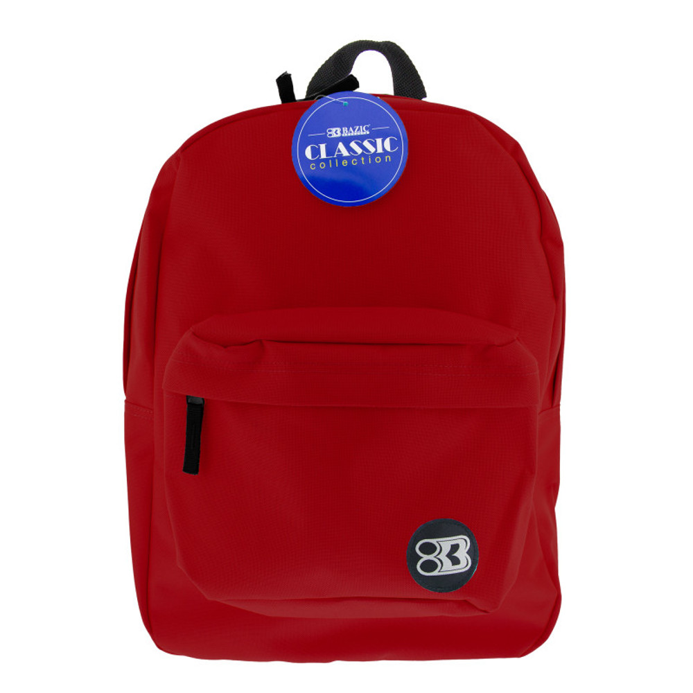 BAZIC PRODUCTS BAZIC Products® Classic Backpack 17" Burgundy