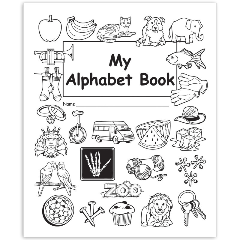 TEACHER CREATED RESOURCES Teacher Created Resources® My Own Books™: My Alphabet Book, 25-Pack