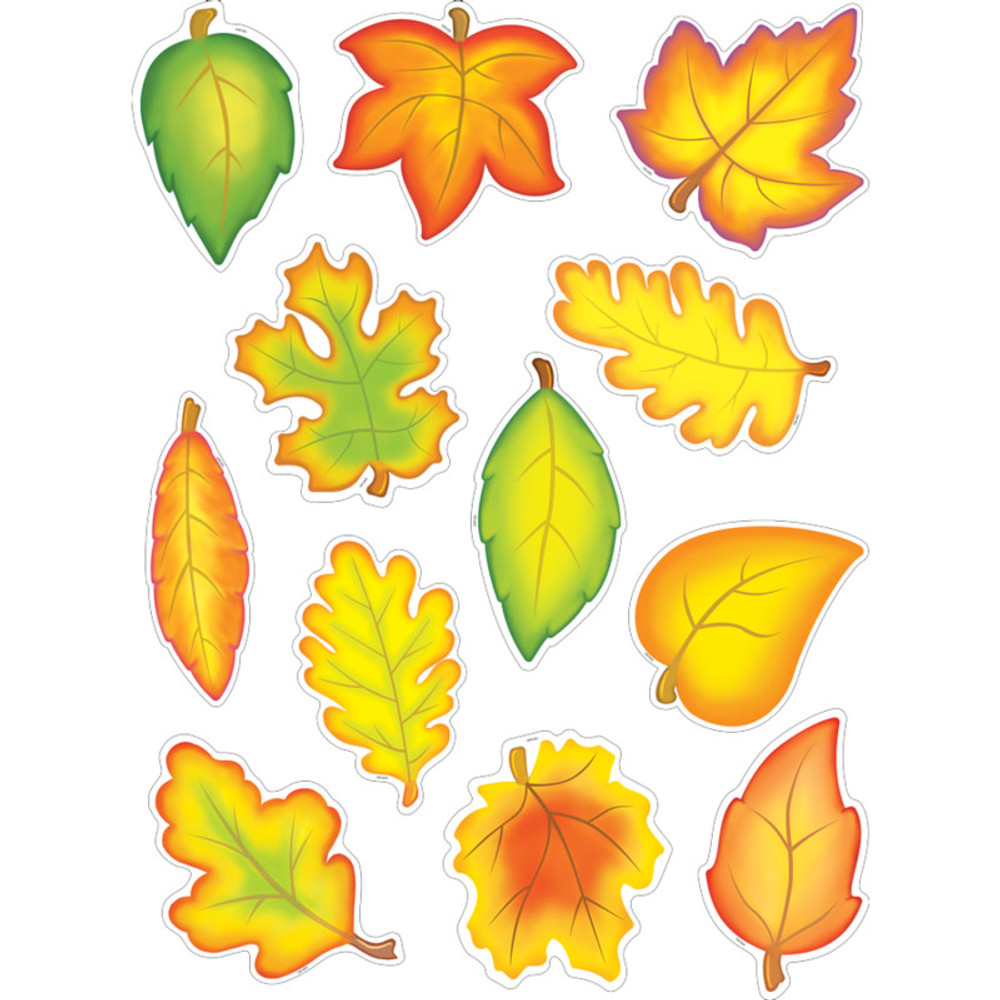 TEACHER CREATED RESOURCES Teacher Created Resources® Fall Leaves Accents, Pack of 30