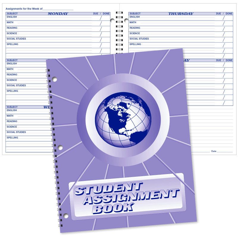 ELAN PUBLISHING WARD® Student Assignment Book