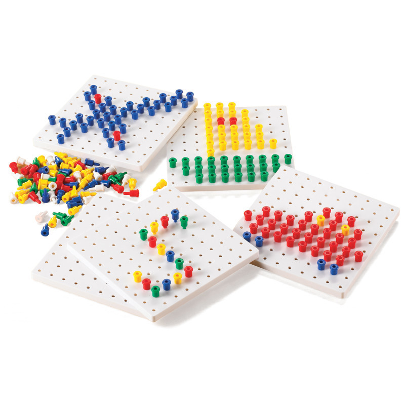 LEARNING ADVANTAGE edxeducation® Pegs & Pegboards Set
