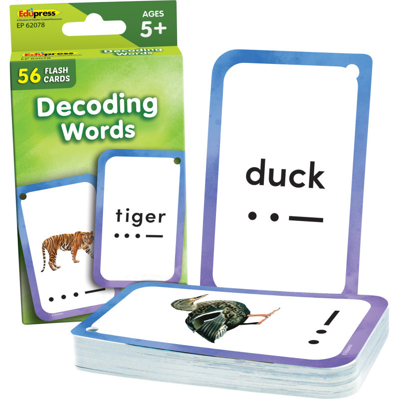 TEACHER CREATED RESOURCES Teacher Created Resources® Decoding Words Flash Cards