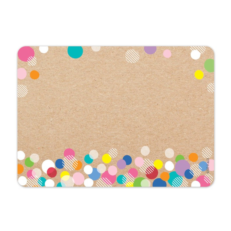 CREATIVE TEACHING PRESS Creative Teaching Press® Krafty Pop Colorful Kraft Bubbles Labels, 2-1/2" x 3-1/2", Pack of 36
