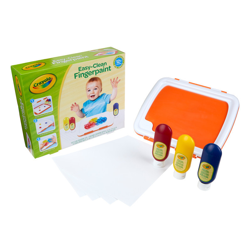 CRAYOLA LLC Crayola® Easy-Clean Fingerpaint