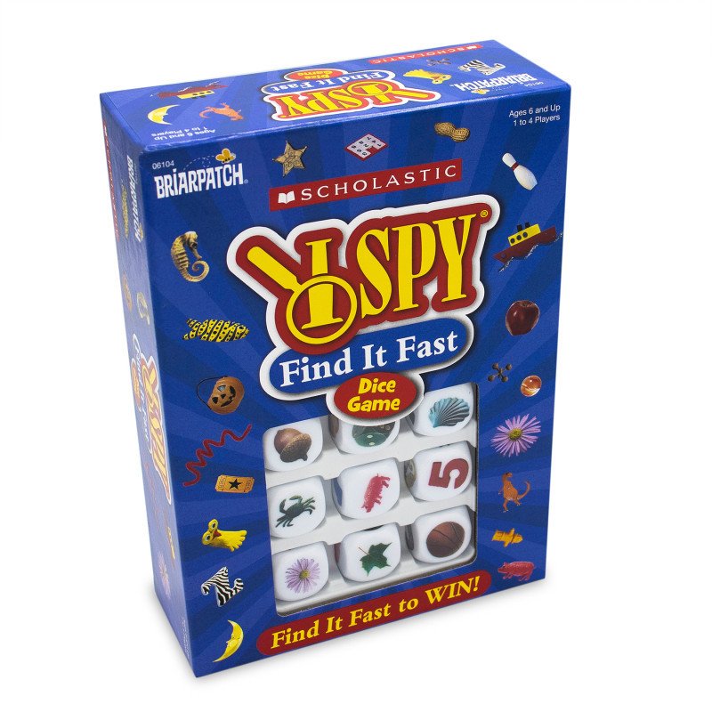 UNIVERSITY GAMES Briarpatch® Scholastic I SPY Find It Fast Game