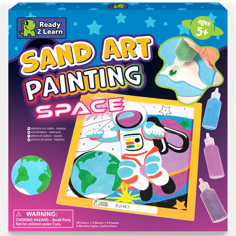 LEARNING ADVANTAGE READY 2 LEARN™ Sand Art Painting, Space