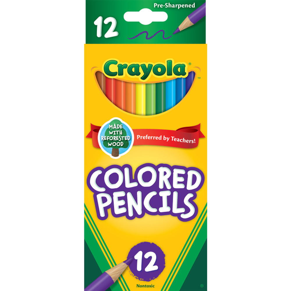 CRAYOLA LLC Crayola® Colored Pencils, 12 Count