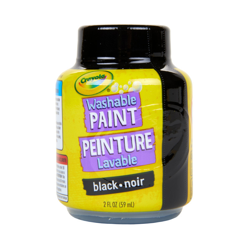 CRAYOLA LLC Crayola® Washable Paint, 2oz, Black