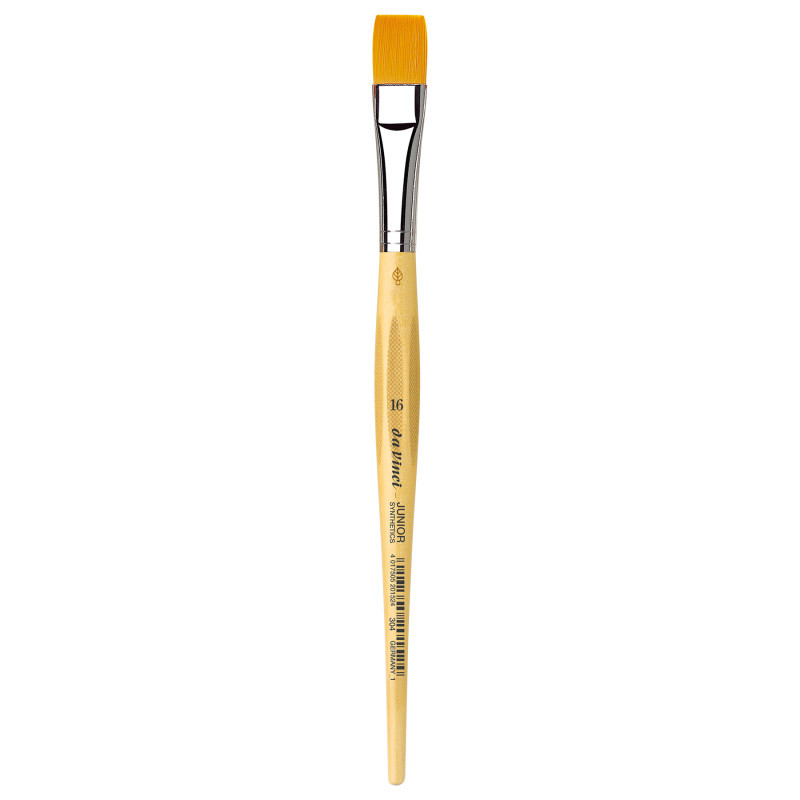 GREGORY DANIELS FINE ARTS INC da Vinci JUNIOR Synthetics Student Brush, Synthetic, Tempera, Round, Series 304, Size 16