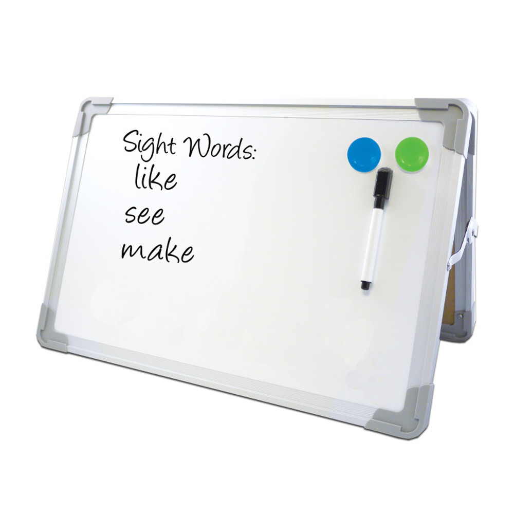 FLIPSIDE Flipside Products Desktop Easel Set with Pen and Two Magnets, 20" x 16"