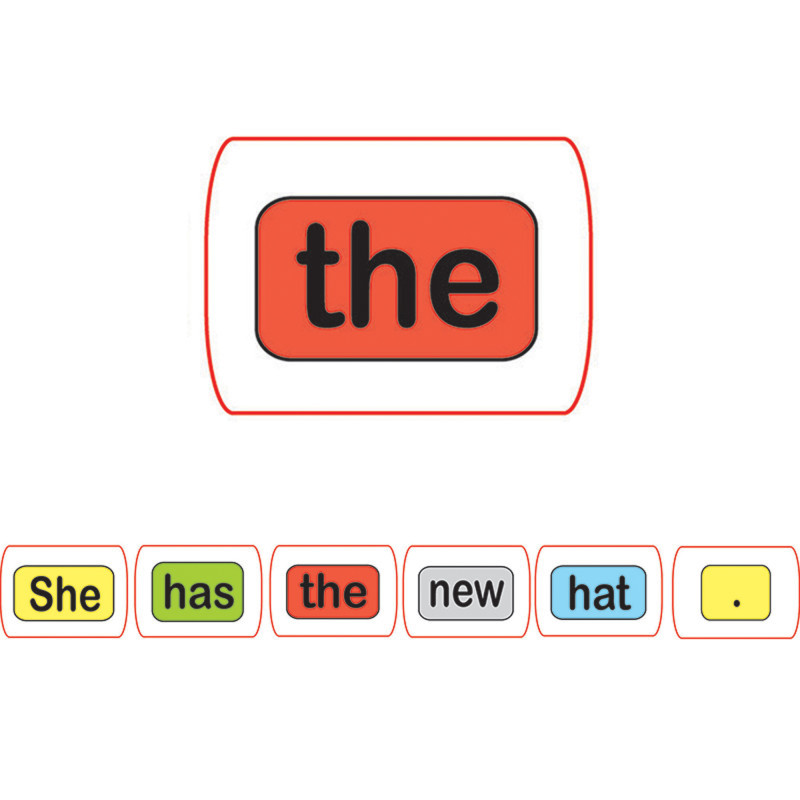 ASHLEY PRODUCTIONS Ashley Productions® Die-Cut Magnetic Foam Sentence Building, 100 Pieces