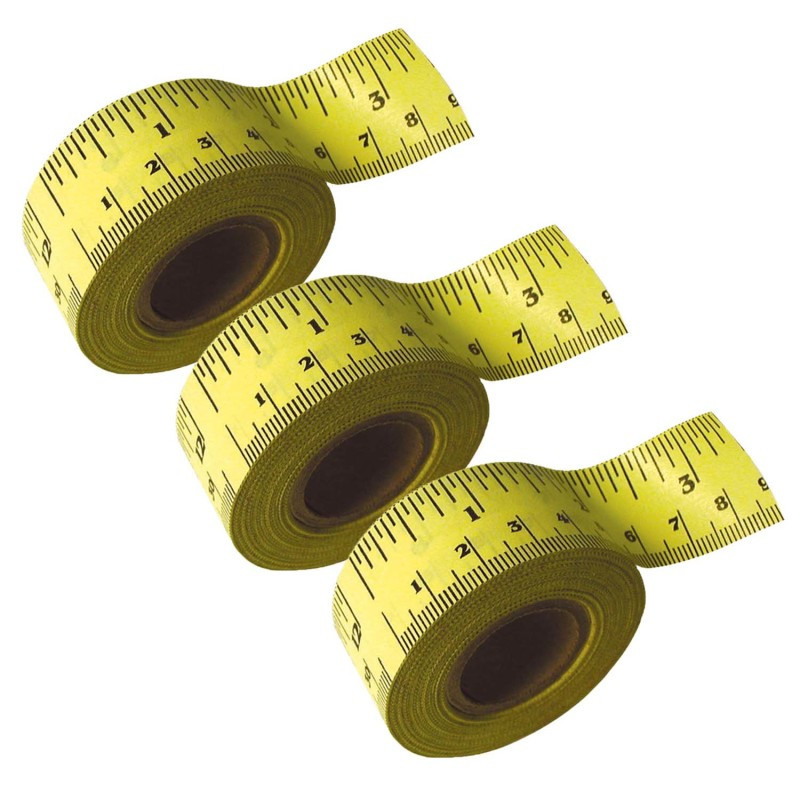TEACHER CREATED RESOURCES Edupress™ Ruler Tape, 1"W x 500"L, 3 Rolls
