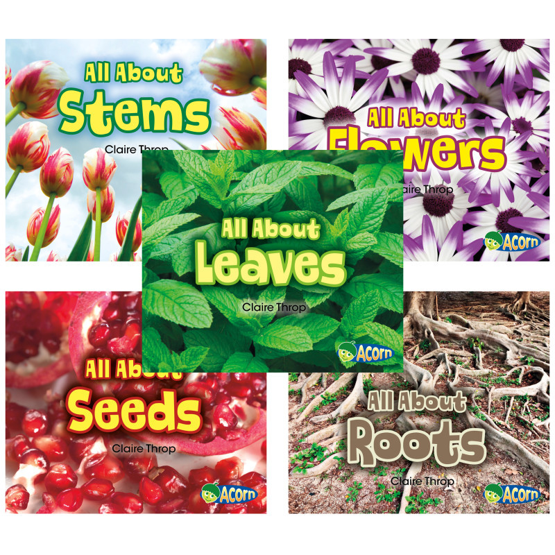 CAPSTONE / COUGHLAN PUB Acorn All About Plants Book Set, Set of 5