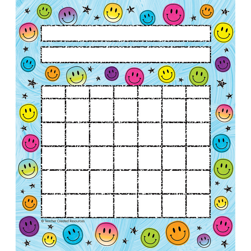 TEACHER CREATED RESOURCES Teacher Created Resources® Brights 4Ever Incentive Charts, Pack of 36
