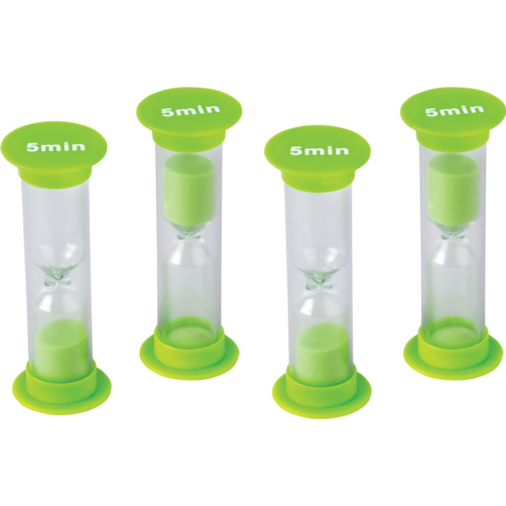 TEACHER CREATED RESOURCES Teacher Created Resources® 5 Minute Sand Timers - Mini