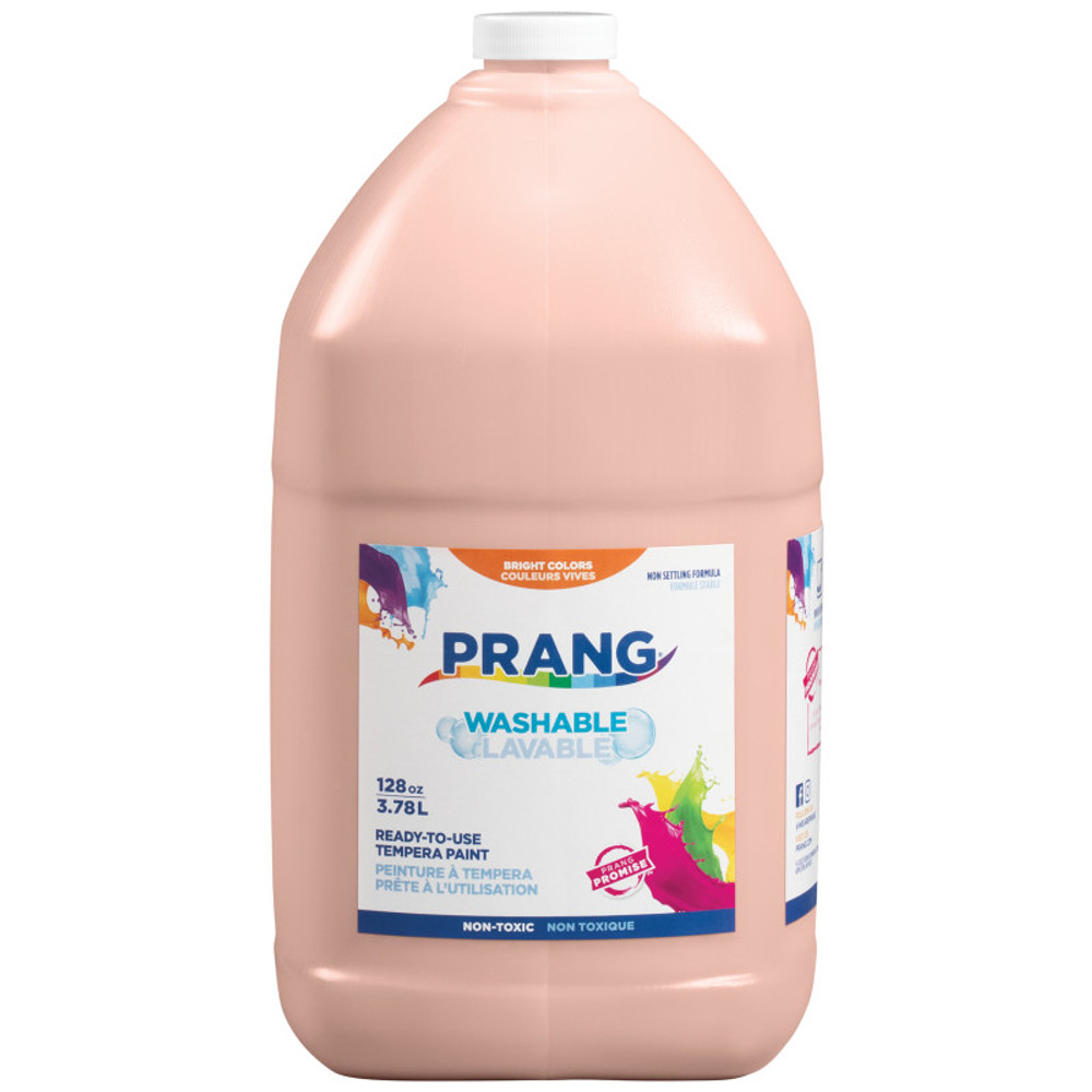 DIXON TICONDEROGA CO Prang® Washable Tempera Paint, Peach, Gallon DIXON TICONDEROGA CO Prang® Washable Tempera Paint, Peach, Gallon