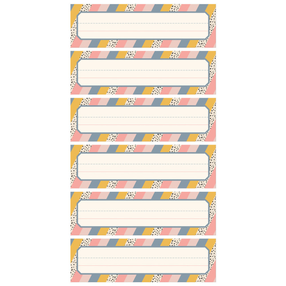 CARSON DELLOSA EDUCATION Carson Dellosa Education We Belong Nameplates, 36 Per Pack, 6 Packs