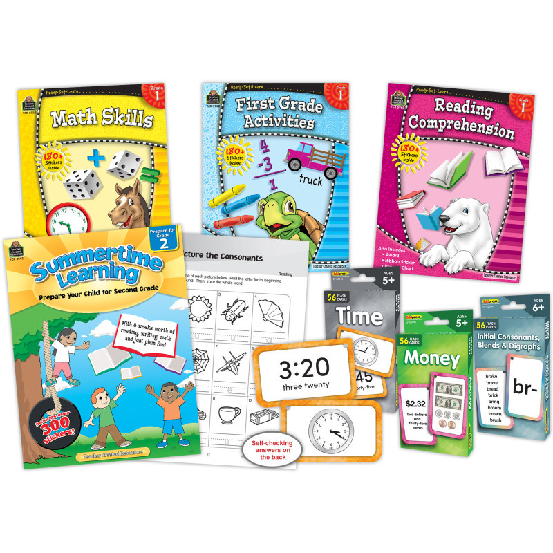 TEACHER CREATED RESOURCES Teacher Created Resources® Learning at Home: Grade 1 Kit