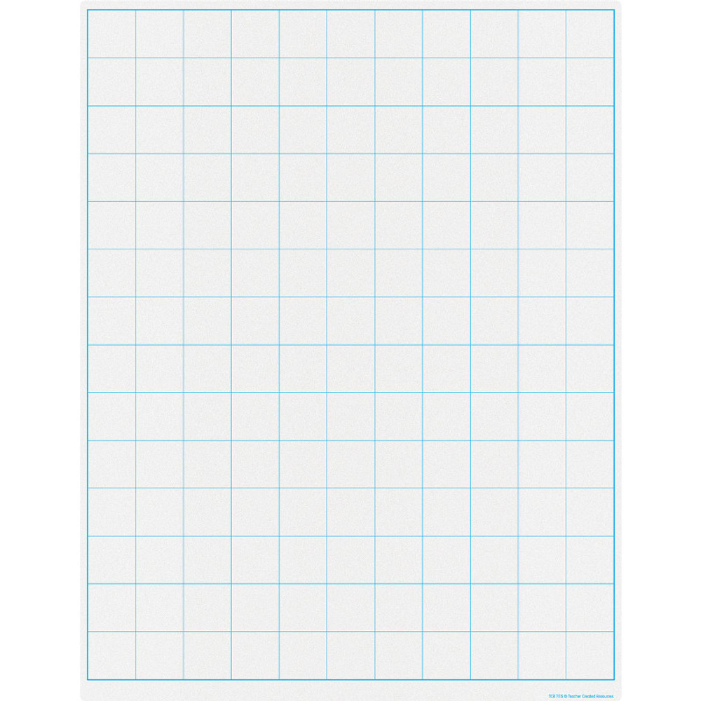 TEACHER CREATED RESOURCES Teacher Created Resources® Graphing Grid 1-1/2 Inch Squares Write-on/Wipe-off Chart TEACHER CREATED RESOURCES Teacher Created Resources® Graphing Grid 1-1/2 Inch Squares Write-on/Wipe-off Chart