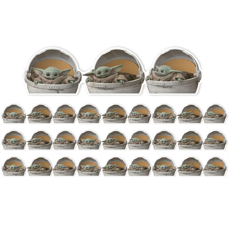 EUREKA Eureka® Star Wars™ The Mandalorian Deco Trim® Extra Wide, 37 Feet Per Pack, 3 Packs