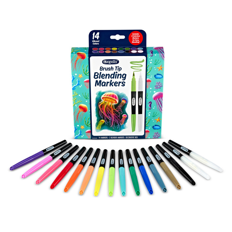 CRAYOLA LLC Crayola® Blending Markers, Pack of 16