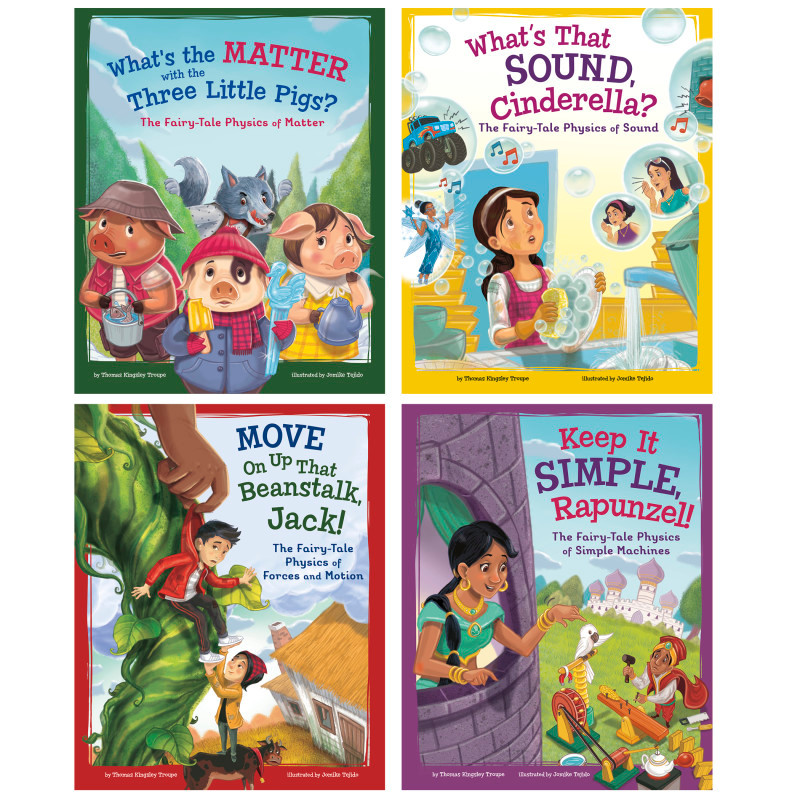 CAPSTONE / COUGHLAN PUB Capstone Publishing STEM-Twisted Fairy Tales, 4 Book Set