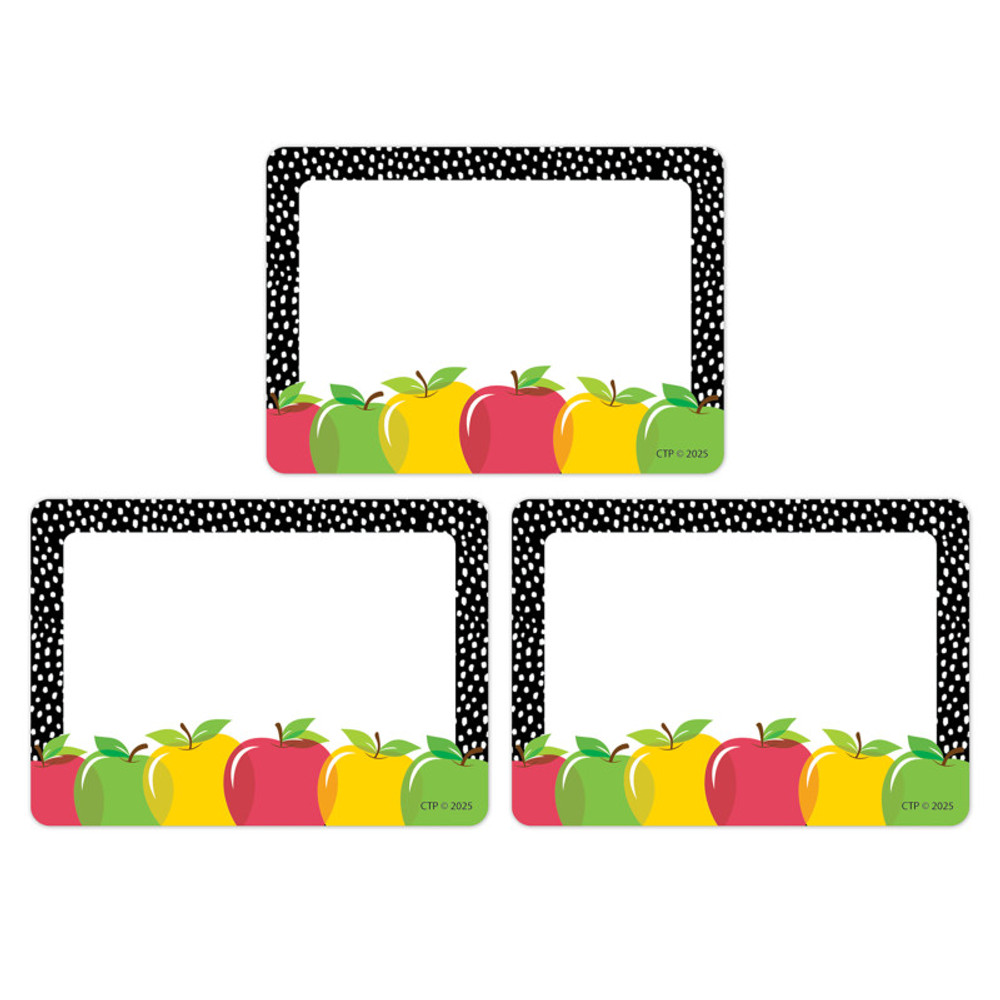 CREATIVE TEACHING PRESS Creative Teaching Press® Apple Time Labels, 36 Per Pack, 3 Packs