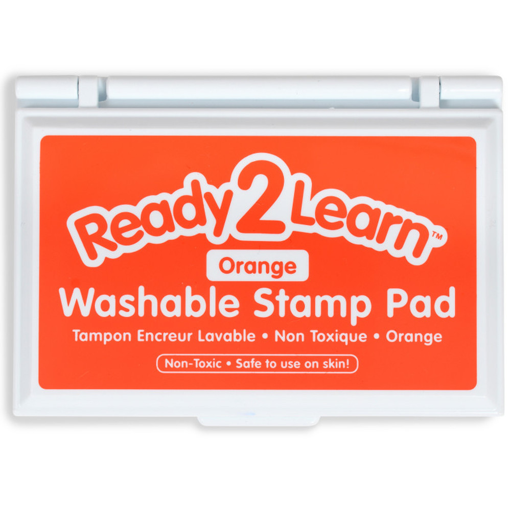 LEARNING ADVANTAGE READY 2 LEARN™ Washable Stamp Pad, Orange LEARNING ADVANTAGE READY 2 LEARN™ Washable Stamp Pad, Orange