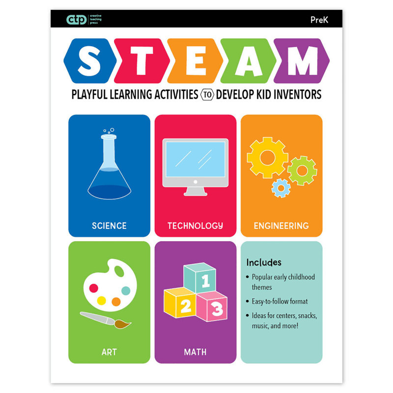 CREATIVE TEACHING PRESS Creative Teaching Press® STEAM Learning Activities, Grade PreK