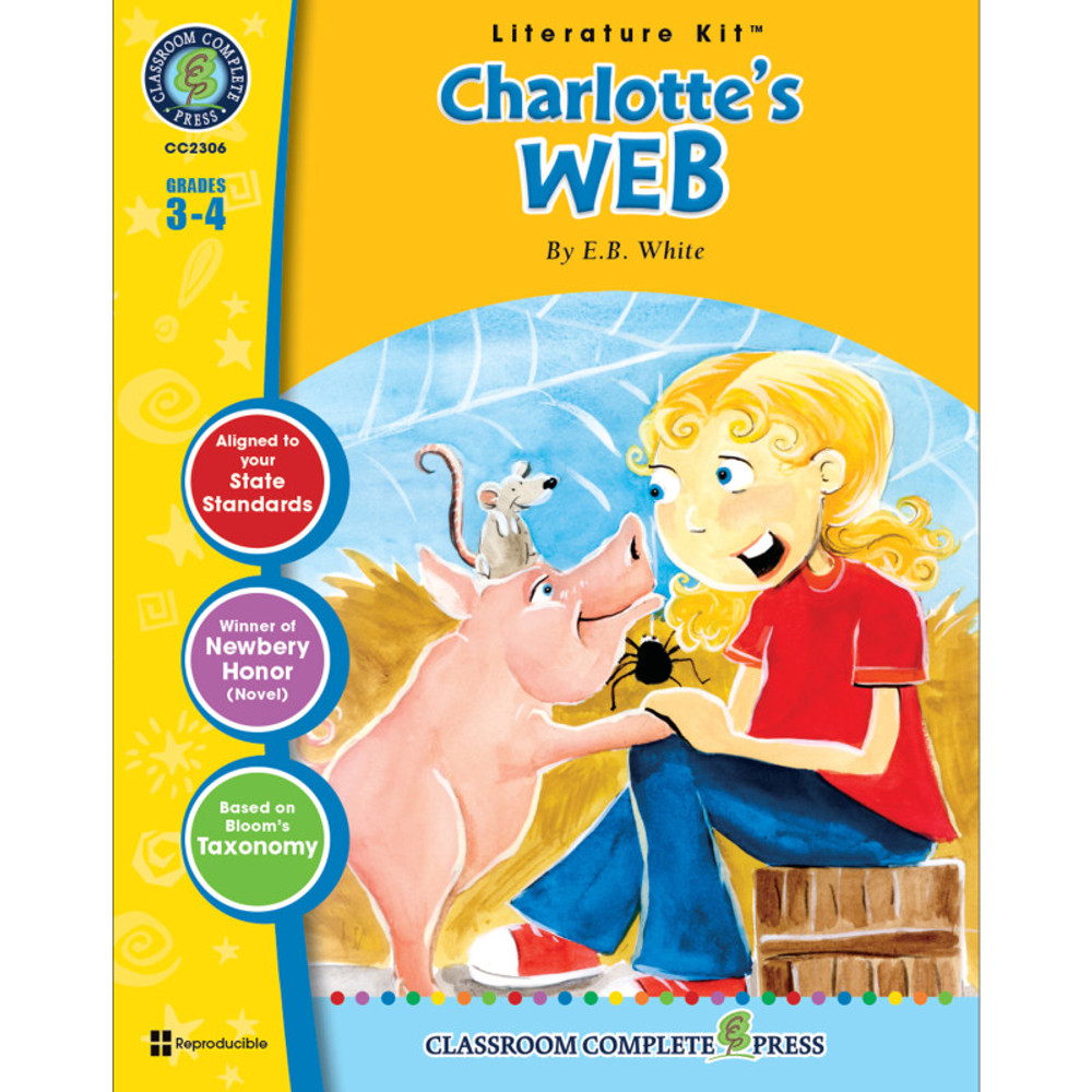 CLASSROOM COMPLETE PRESS Classroom Complete Press Charlotte's Web - Literature Kit Gr. 3-4