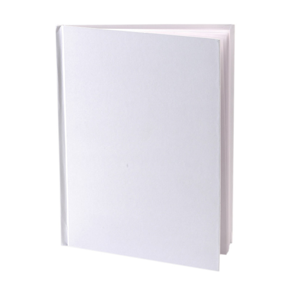 ASHLEY PRODUCTIONS Ashley Productions® Hardcover Blank Book 6" x 8" Portrait, White