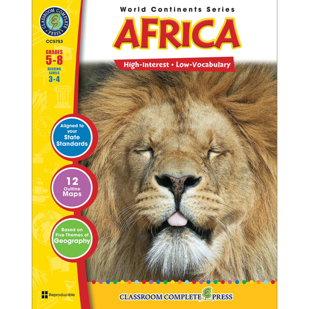 CLASSROOM COMPLETE PRESS Classroom Complete Press Africa Resource Book, Grade 5-8