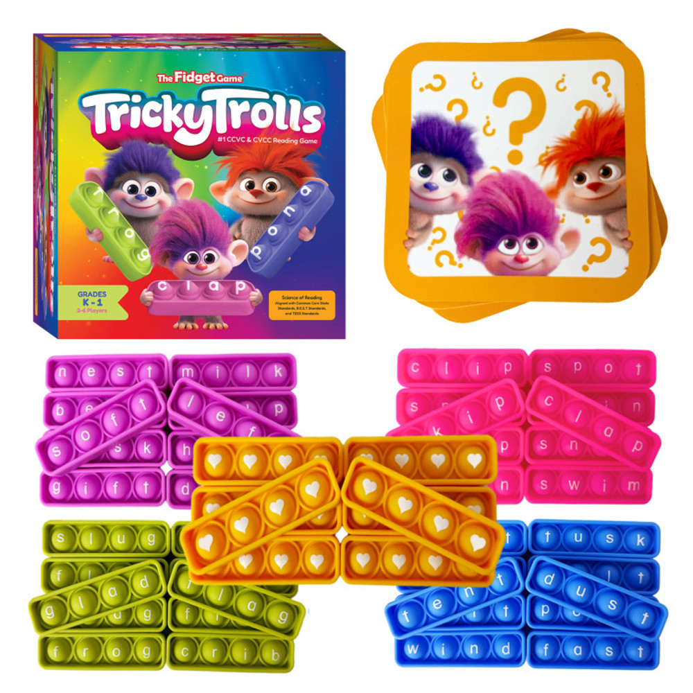 THE FIDGET GAME LTD The Fidget Game Tricky Trolls Educational Game