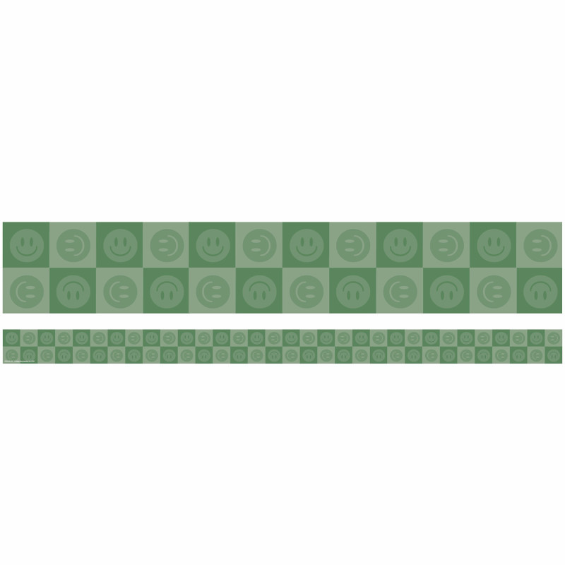 EUREKA Eureka® Green Smiles Deco Trim, 37 Feet