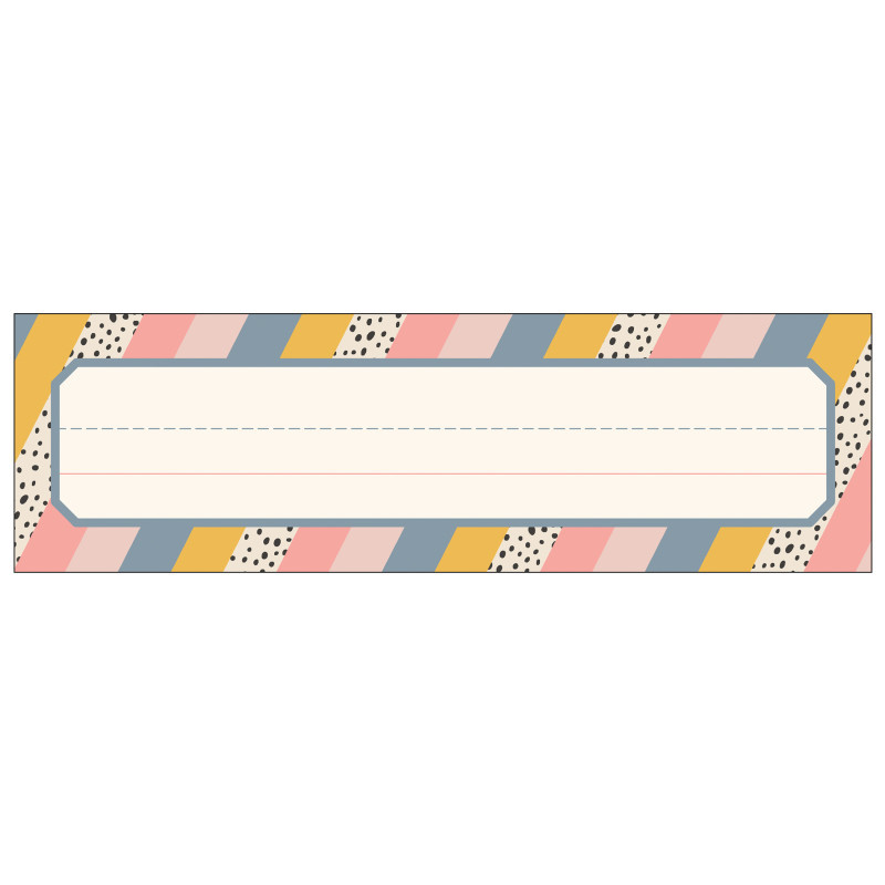 CARSON DELLOSA EDUCATION Carson Dellosa Education We Belong Nameplates, Pack of 36