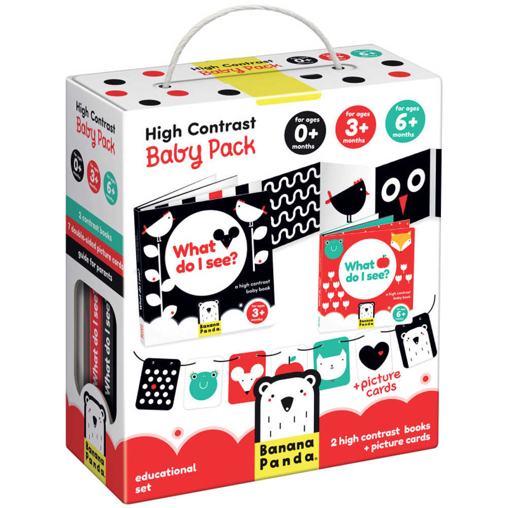 BANANA PANDA Banana Panda High Contrast Baby Pack