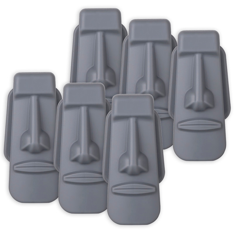 THE PENCIL GRIP The Pencil Grip™ Giant Shaped Silicone Chewable Pencil Topper, Pack of 6