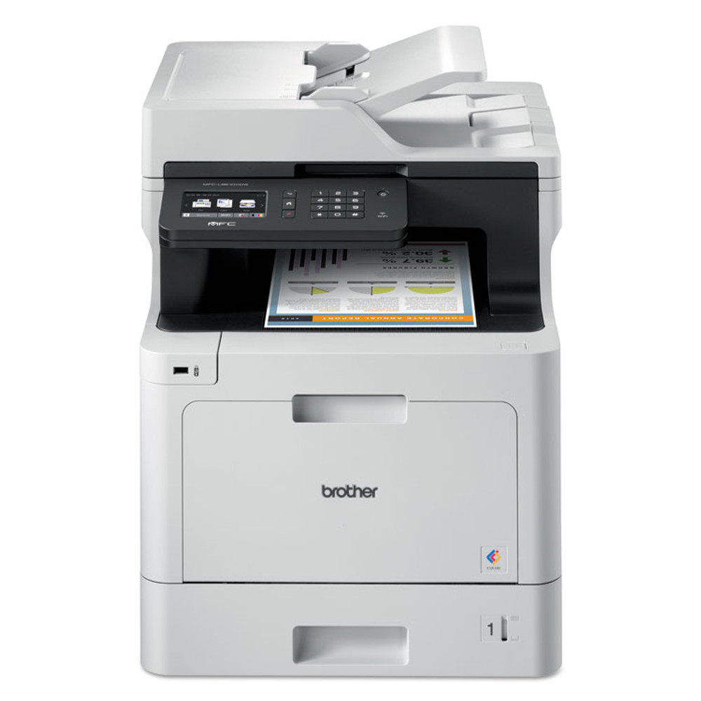 BROTHER INTL. CORP. MFCL8610CDW MFCL8610CDW Business Color Laser All-in-One Printer with Duplex Printing and Wireless Networking