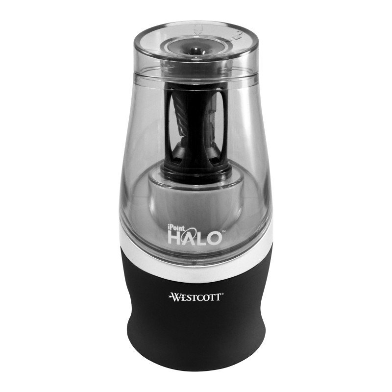 ACME UNITED CORPORATION Westcott® iPoint Halo Electric Pencil Sharpener, Black