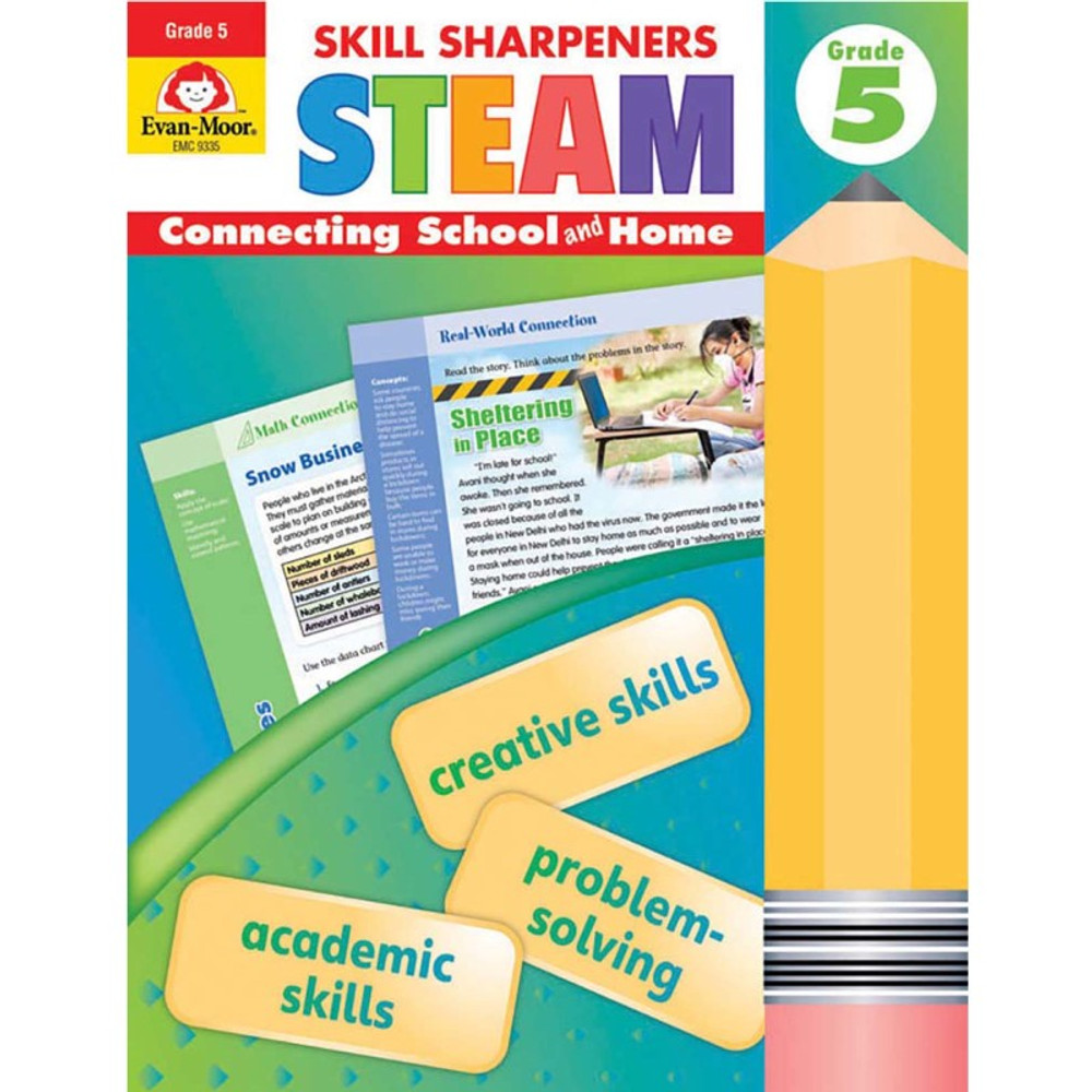 EVAN-MOOR Evan-Moor Educational Publishers Skill Sharpeners STEAM, Grade 5