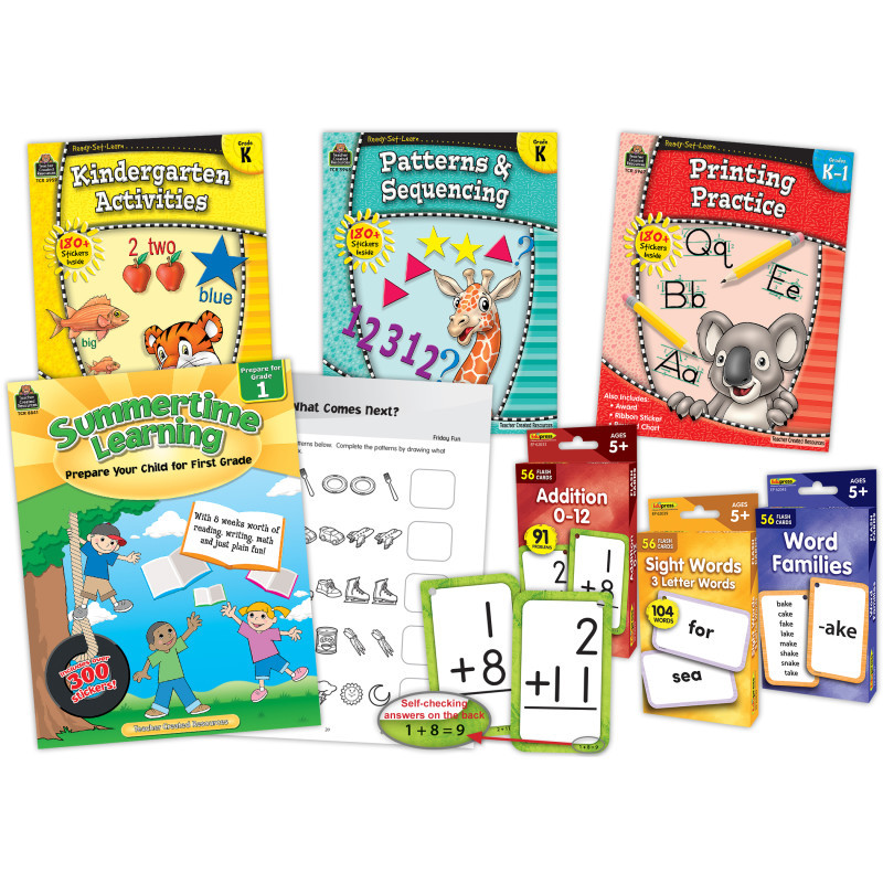 TEACHER CREATED RESOURCES Teacher Created Resources® Learning at Home: Kindergarten Kit