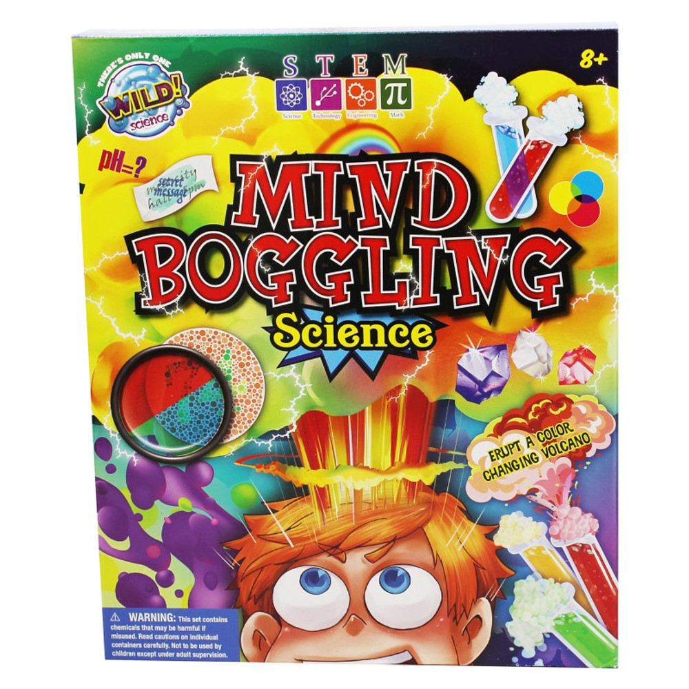 LEARNING ADVANTAGE WILD ENVIRONMENTAL SCIENCE Mind Boggling Science - Explore Amazing STEM Experiments - Easy to Follow Activities - Introduction to Chemistry Physics and Biology