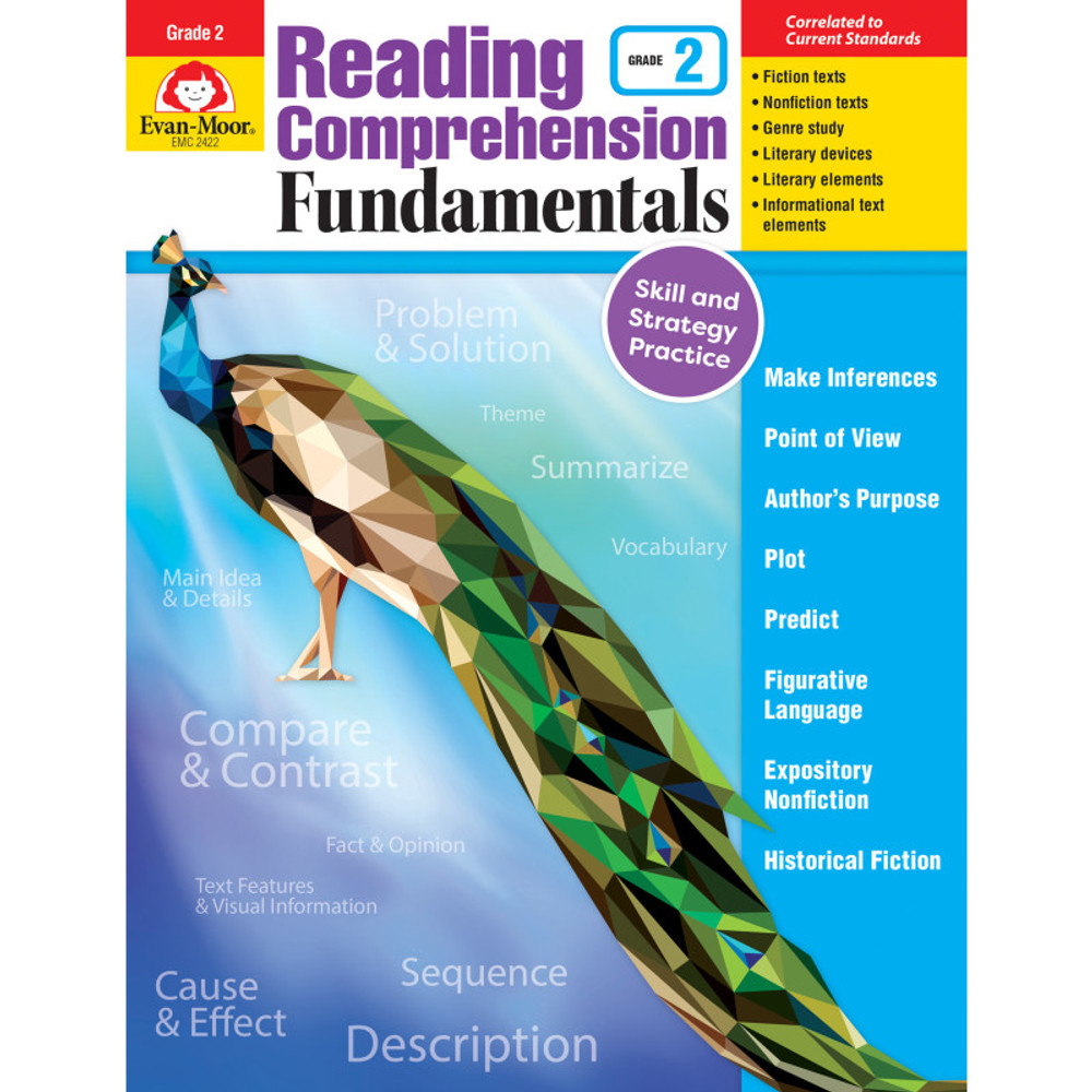 EVAN-MOOR Evan-Moor Educational Publishers Reading Comprehension Fundamentals, Grade 2