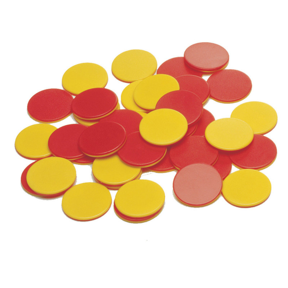 LEARNING ADVANTAGE Learning Advantage® Two-Color Counters - Plastic - Set of 200