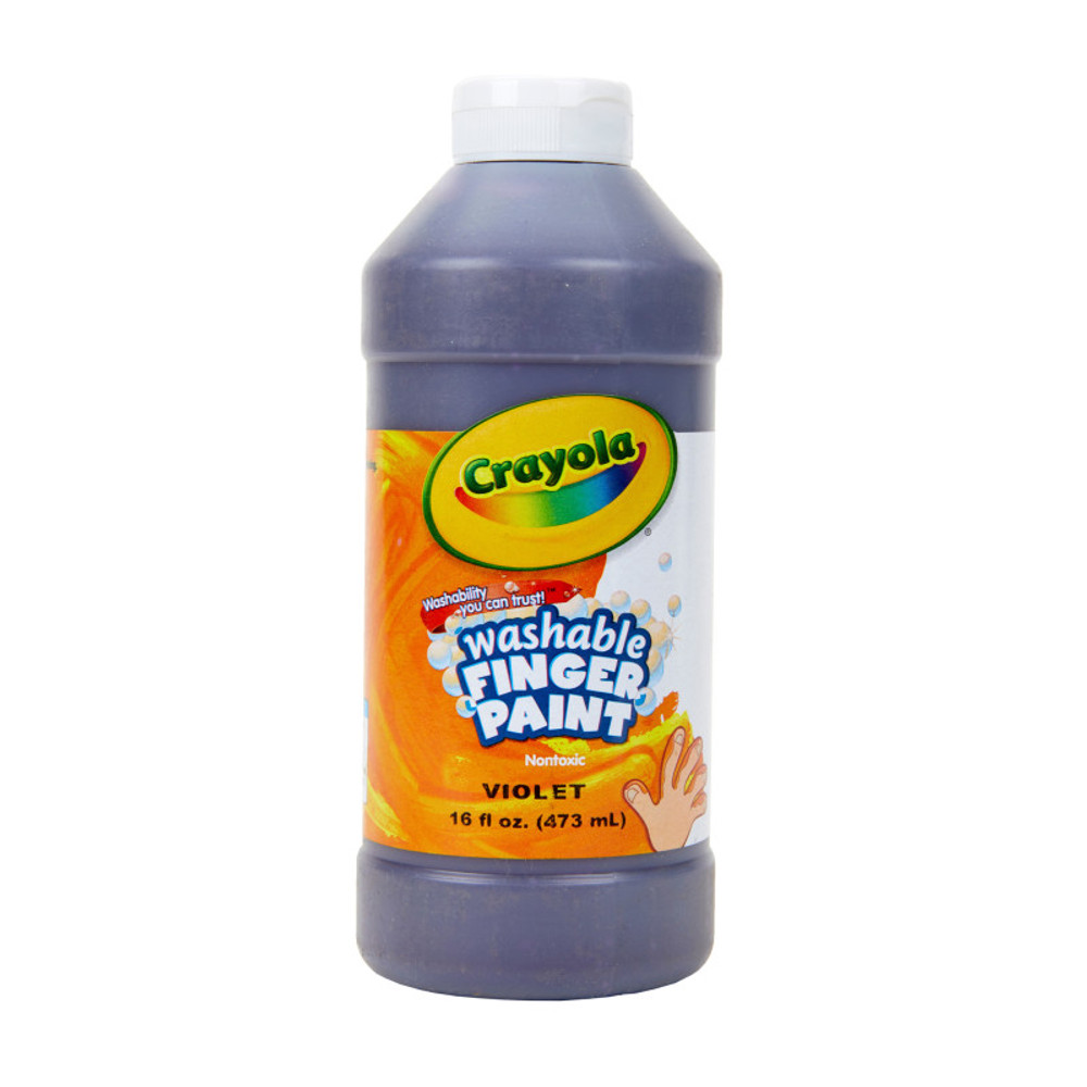 CRAYOLA LLC Crayola® Washable Finger Paint, Violet, 16 oz