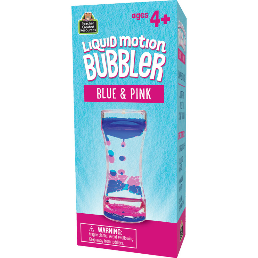 TEACHER CREATED RESOURCES Teacher Created Resources® Blue & Pink Liquid Motion Bubbler TEACHER CREATED RESOURCES Teacher Created Resources® Blue & Pink Liquid Motion Bubbler