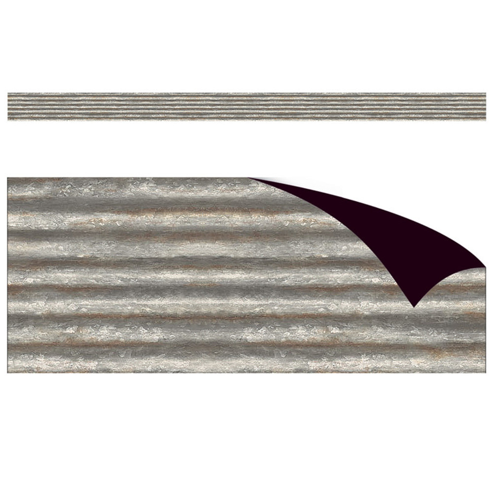 TEACHER CREATED RESOURCES Teacher Created Resources® Corrugated Metal Magnetic Border, 24 Feet