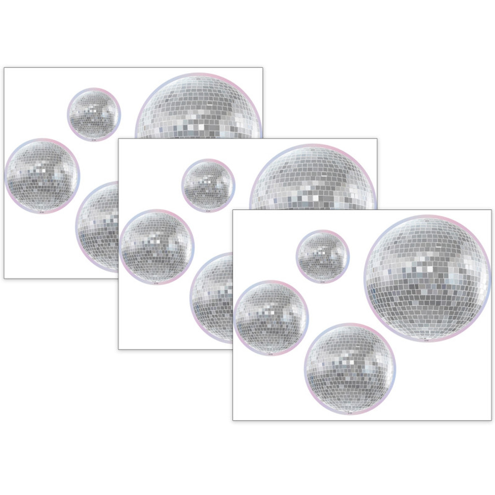 TEACHER CREATED RESOURCES Teacher Created Resources® Disco Balls Accents, Assorted Sizes, 60 Per Pack, 3 Packs