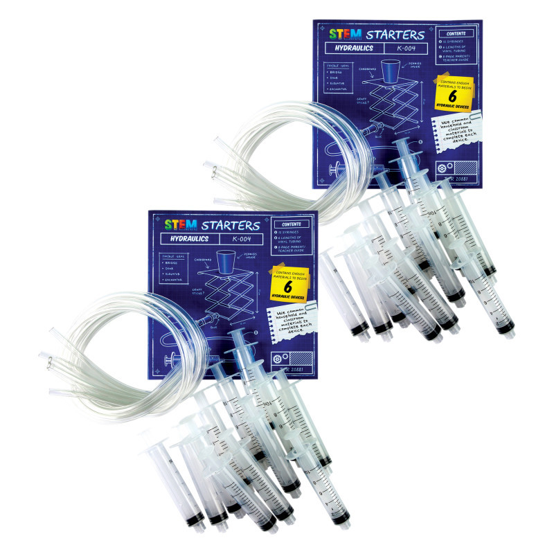 TEACHER CREATED RESOURCES Teacher Created Resources® STEM Starters Set, Hydraulics, Pack of 2